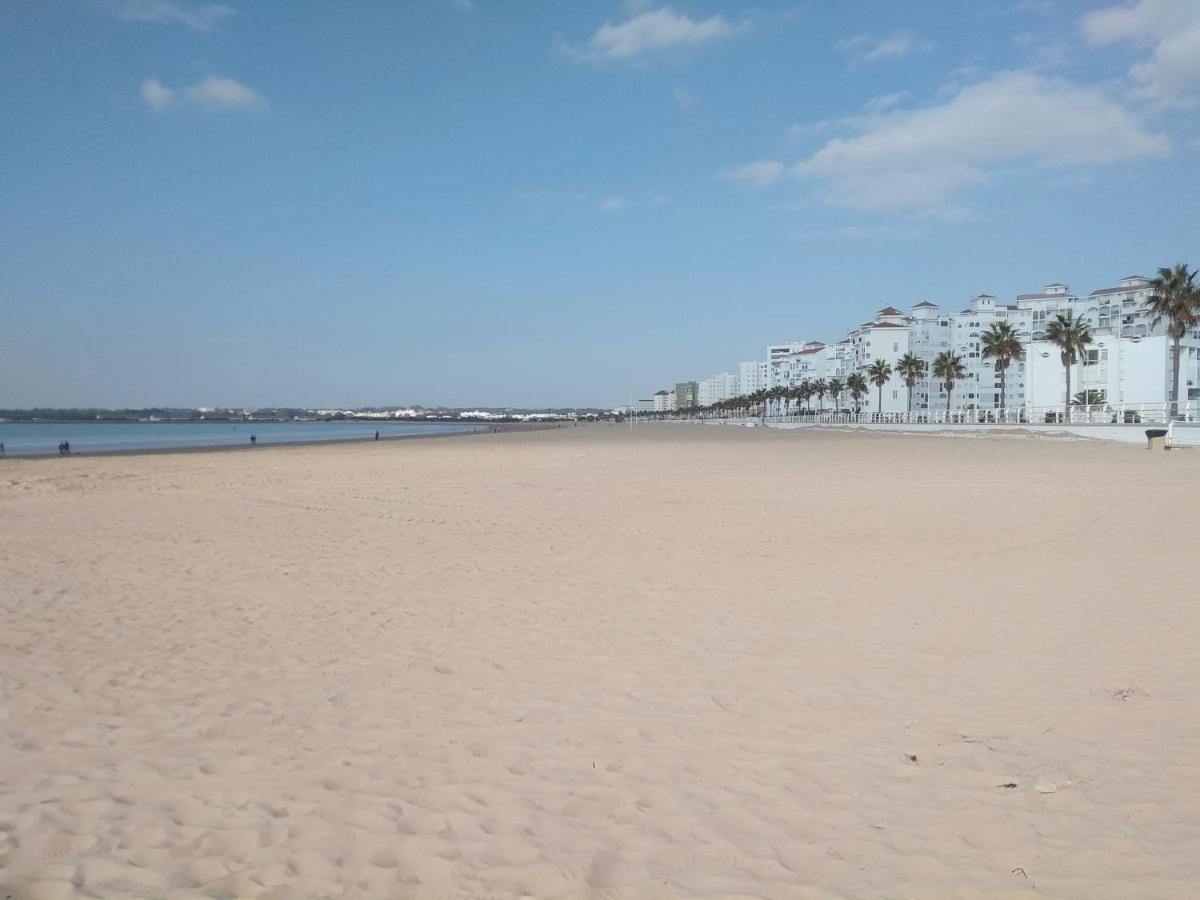 Primera Linea De Playa En Valdelagrana El Puerto de Santa María Exteriör bild